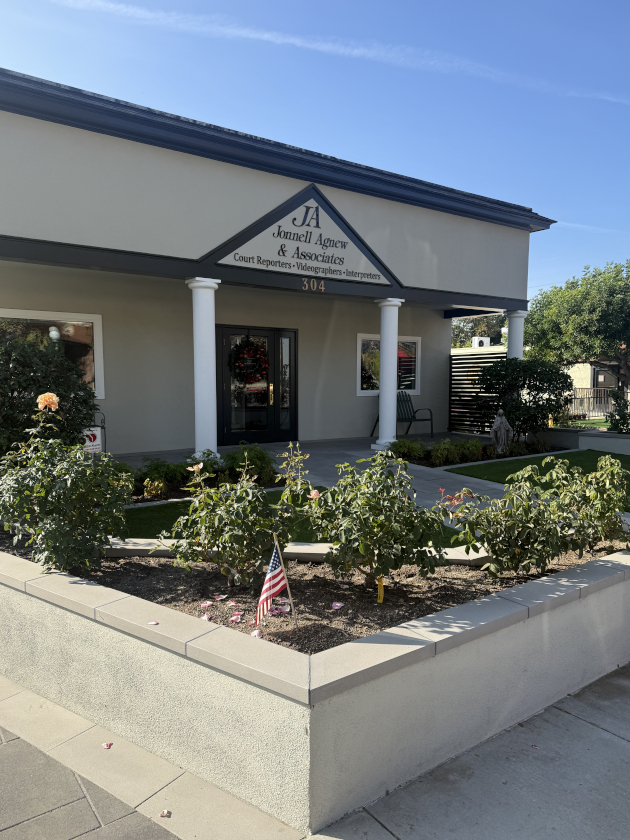 Office Building - Front Entrance (Angle)