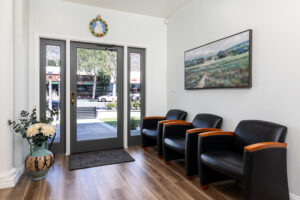 Office Staff: Lobby Facing Entrance