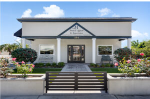 Jonnell Agnew Office Building, Frontal View